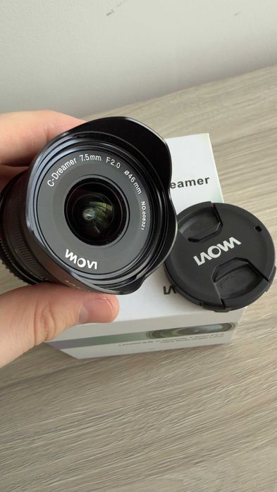 Laowa 7.5mm f/2 in stare excelenta