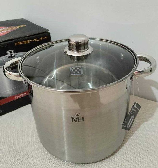 ТОП Премиум Тенджера от Неръждаема стомана MERCURY HAUS COSMO PREMIUM