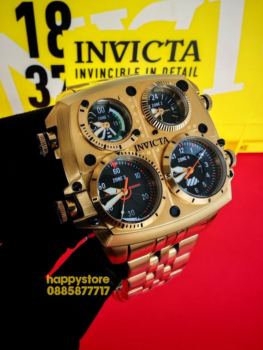 INVICTA Zulu Gold 54 mm, Инвикта нов мъжки часовник