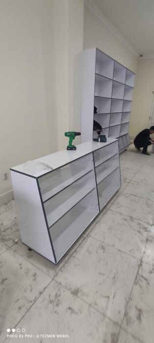 Magazin apteka uchun mebellar прилавка полка витрина