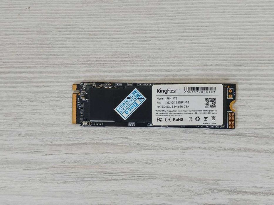 Высокоскоростной SSD-накопитель KingFast NVMe 1TB