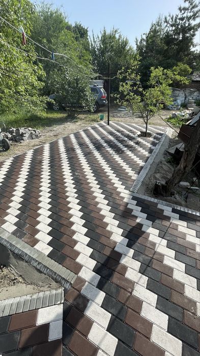 Укладка брюсчатки