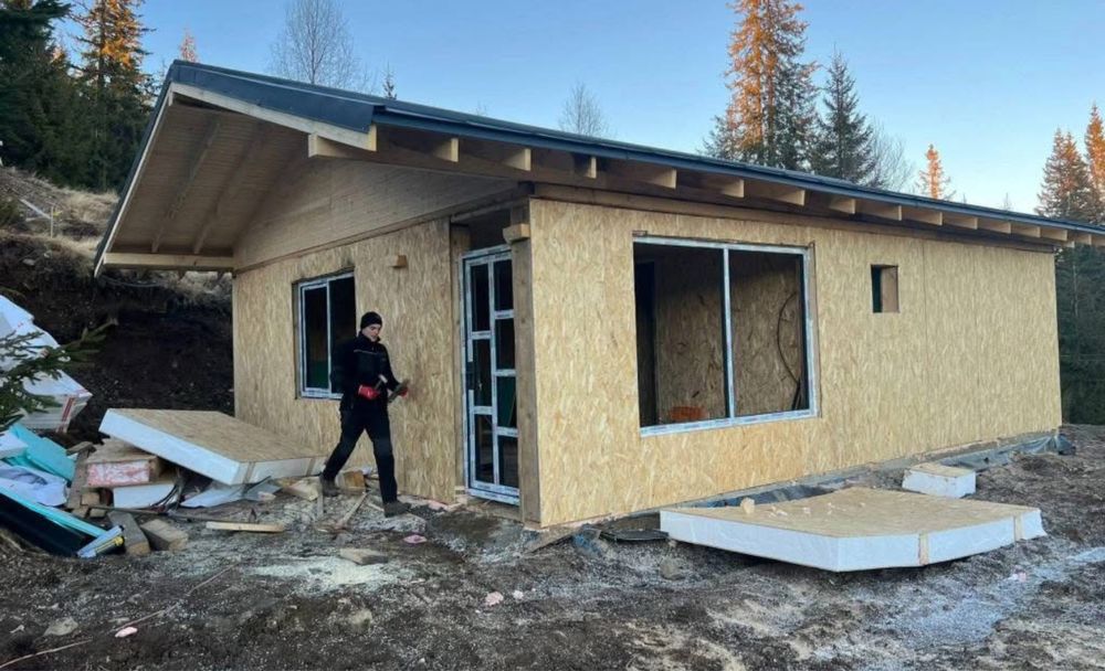 Case modulare din lemn