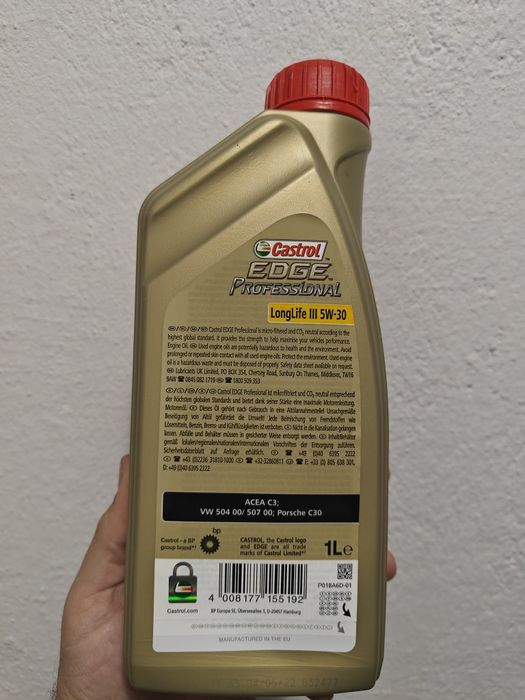 CASTROL EDGE Professional Long Life 4 FE LL IV 0W20 1L