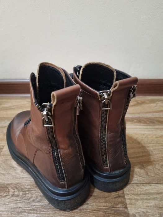 Кожанные ботинки Respect