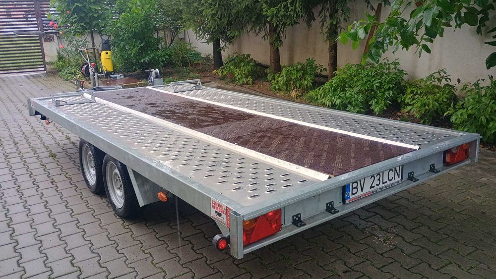 Platformă auto 2000kg 4x2m basculabilă