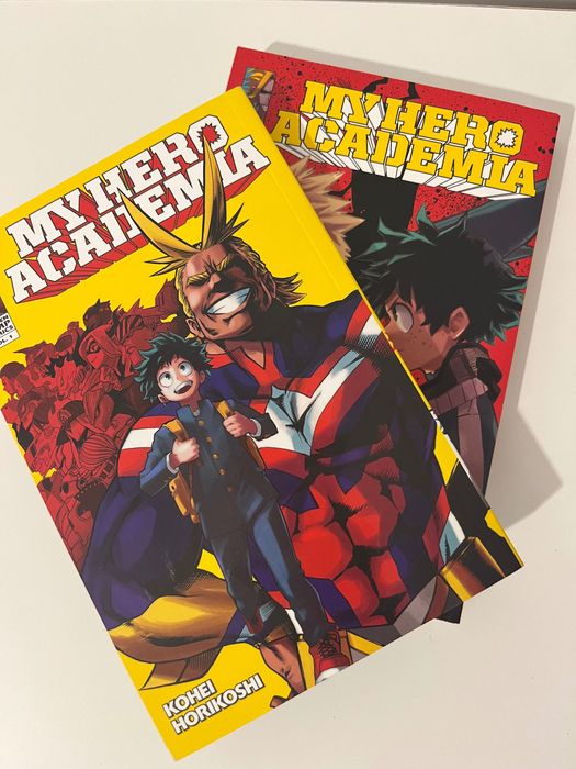 Манга My hero academia