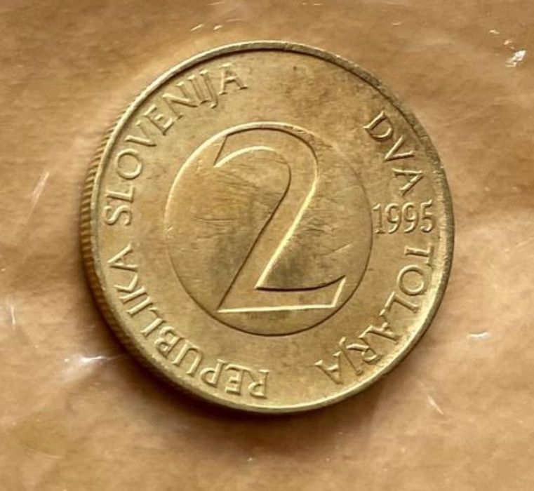 Монета Република Словения 1995г.