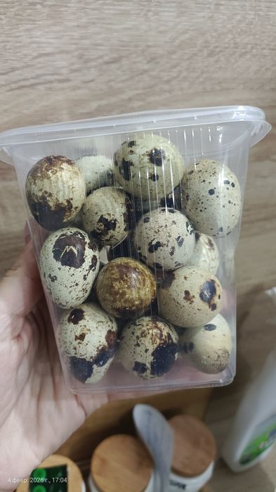 Перепелиные яйца (домашние)