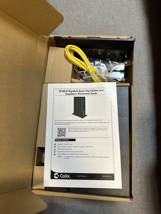 Маршрутизатор Calix GigaHub 813G-2