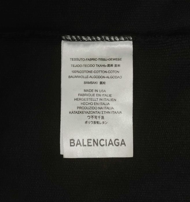 Bluza Balenciaga Political Campaign Black