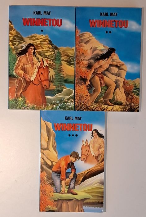 Winnetou – Karl May | Set 3 volume | Western | Winnetu | Winetu | Winetou