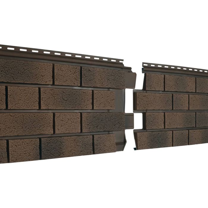 Сайдинг виниловый под КИРПИЧ