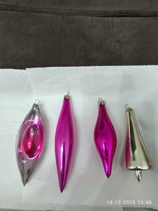 Ёлочные игрушки из СССР