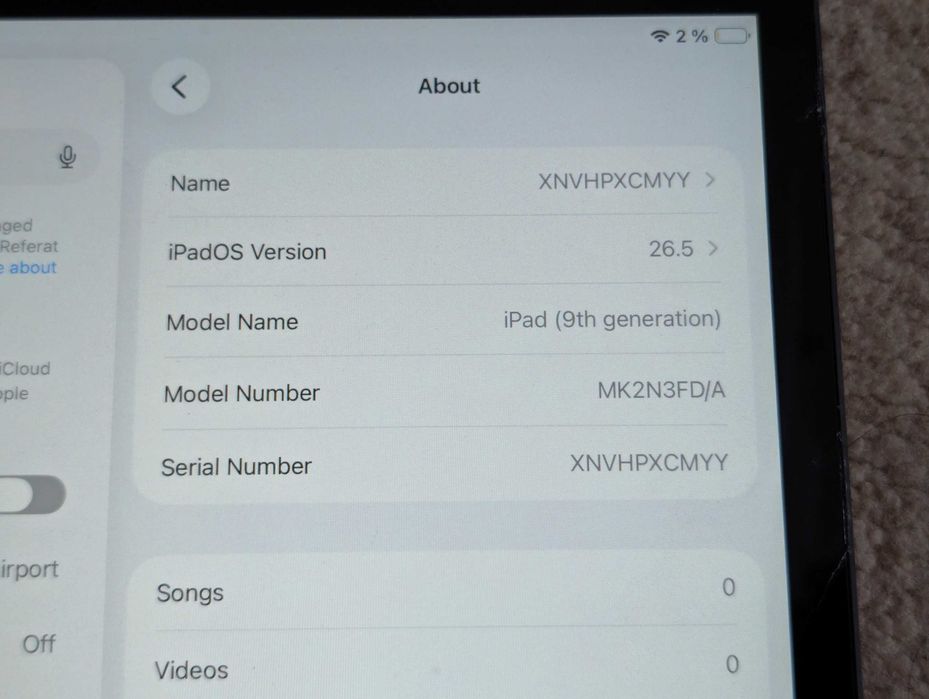 Tableta ideala copii iPad9 , Pret 370 RONi RONi