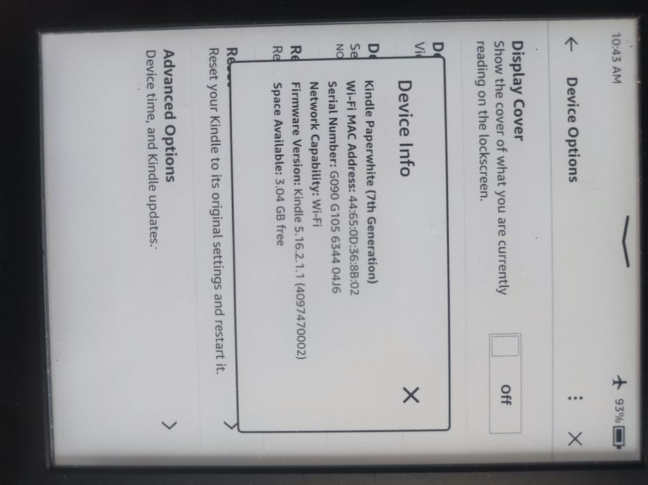 Четец Kindle Paperwhite 7th
