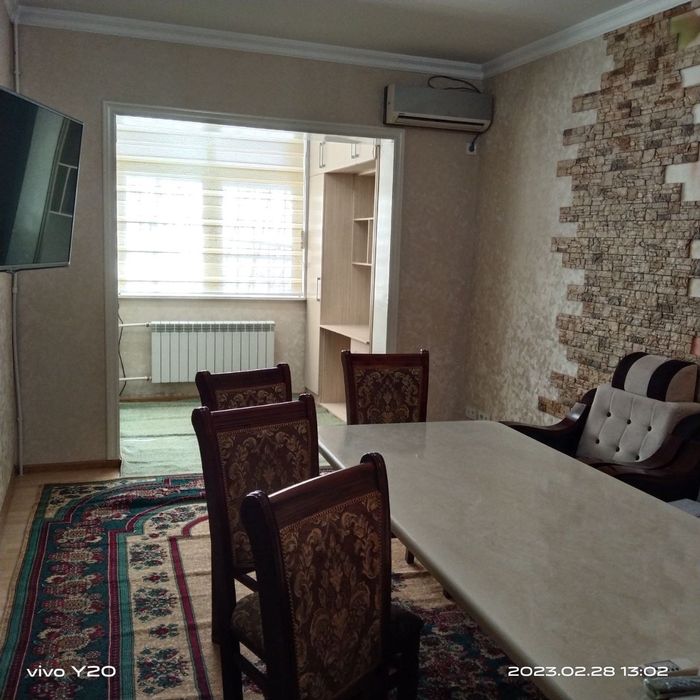 Сдаётся ЭКО базар Феруза(ваенка) 2/2/4 Укомплектованная чистая тёплая