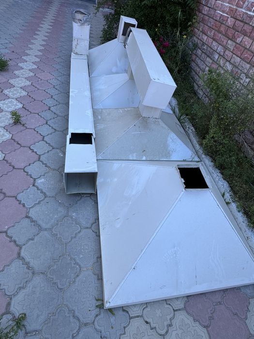 Вытяжной зонт для пекарни