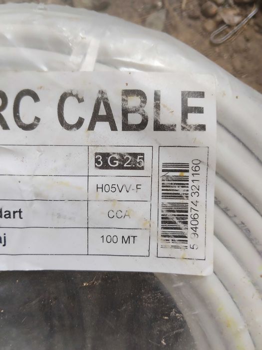 Schimb cablu electric cu boboci