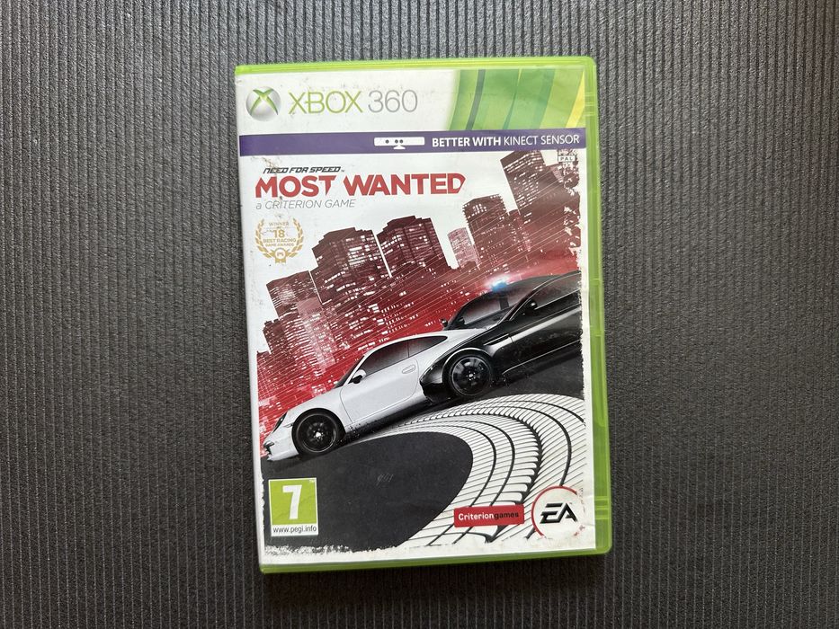 NFS Most Wanted xbox 360