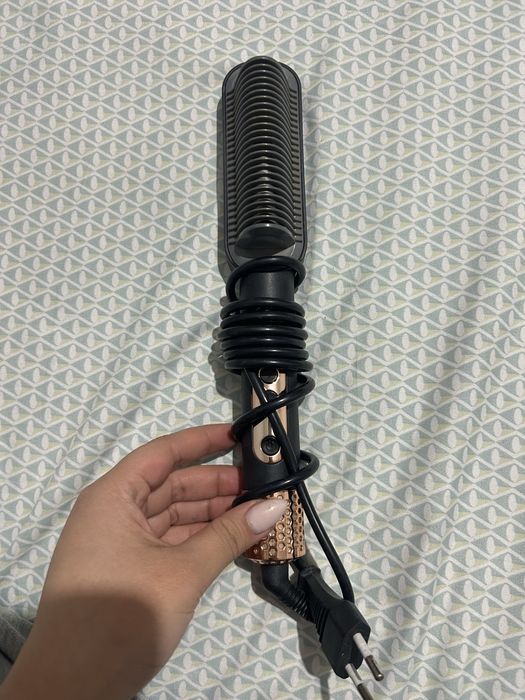 утюжок расчёска два в одном