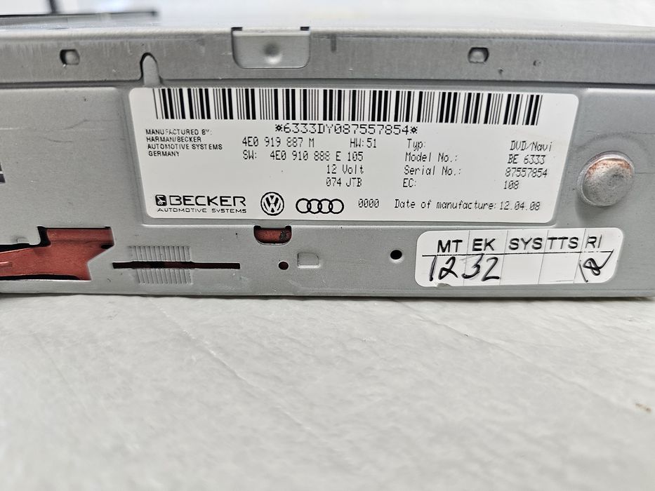 Unitate Navigație Audi A4 B8