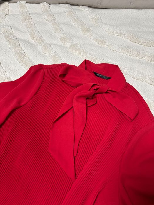 Червена рокля мини