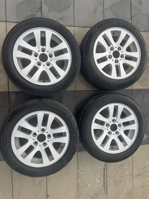 4 броя джанти с гуми за BMW 205/55R16