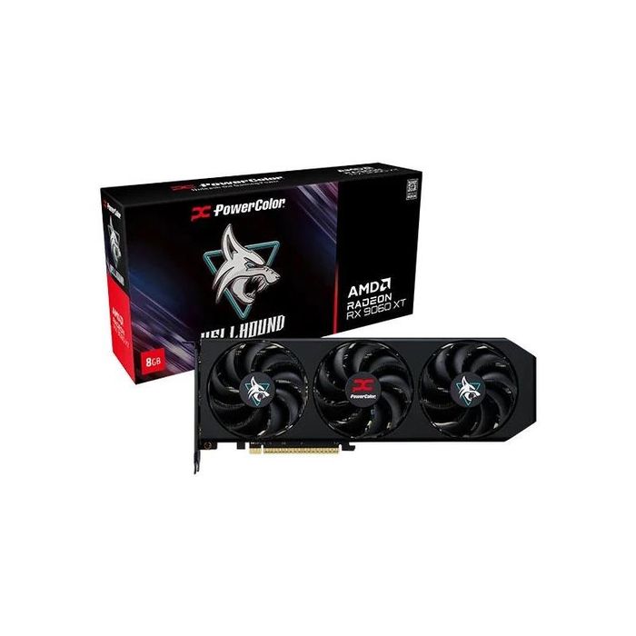 PowerColor RX 9060XT Hellhound 8GB Видеокарта
