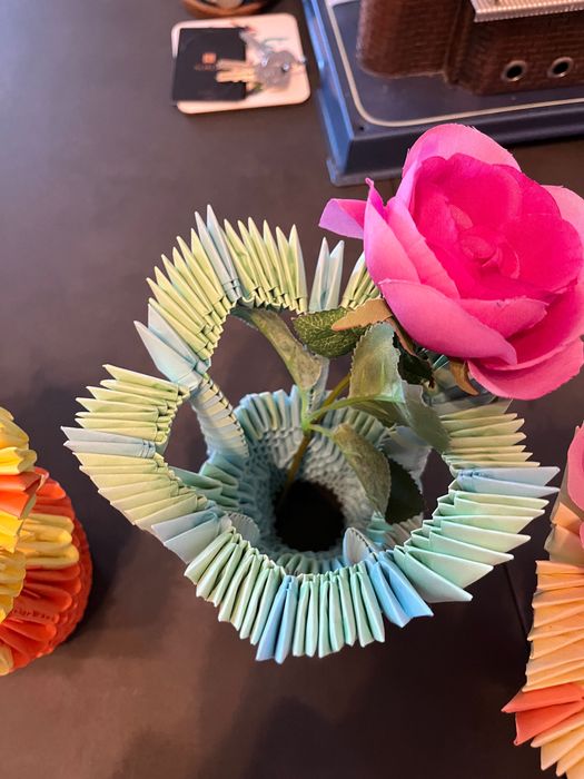 Origami vaze din hartie !