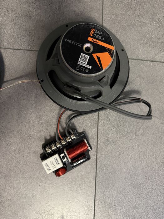 4 говорителя Hertz MP 165.3 PRO с кросоувъри MPCX 2.3