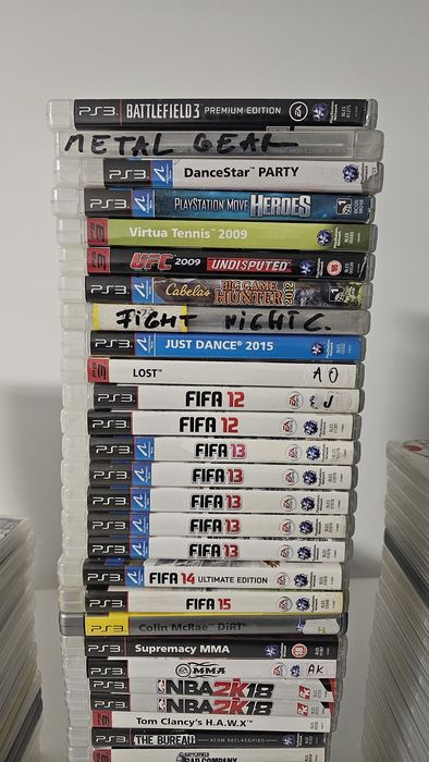 Pachet Jocuri PS3 FIFA, GTA, Spiderman, God of war, Ratchet, Sonic