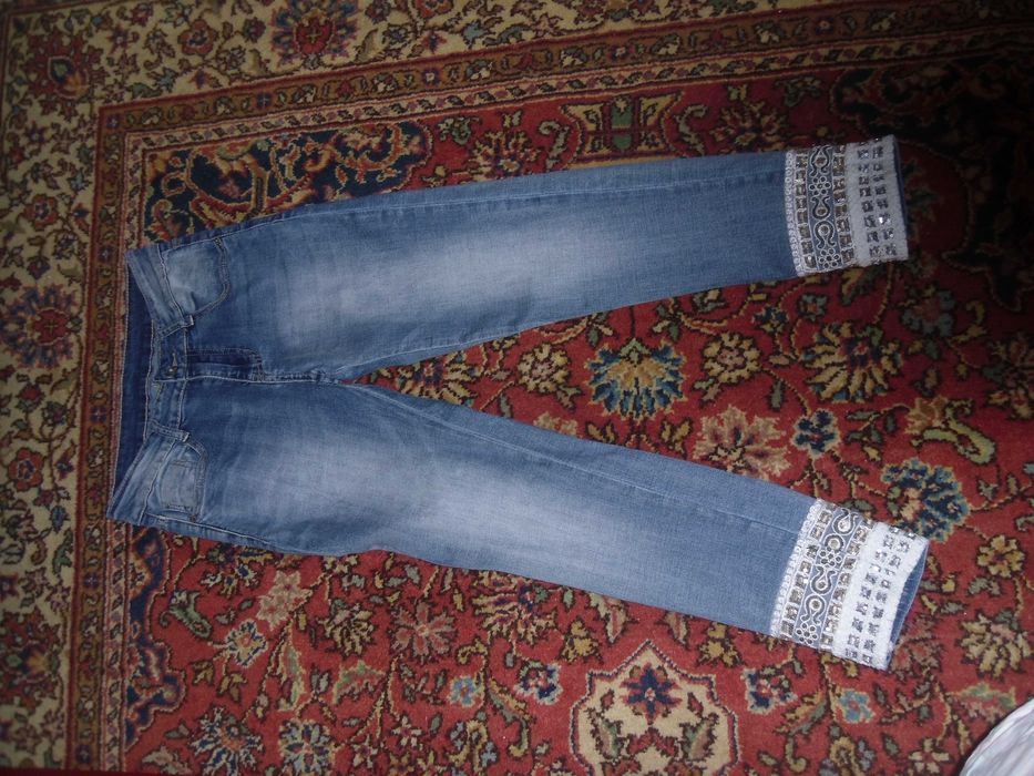 Blugi 3/4 elastici
