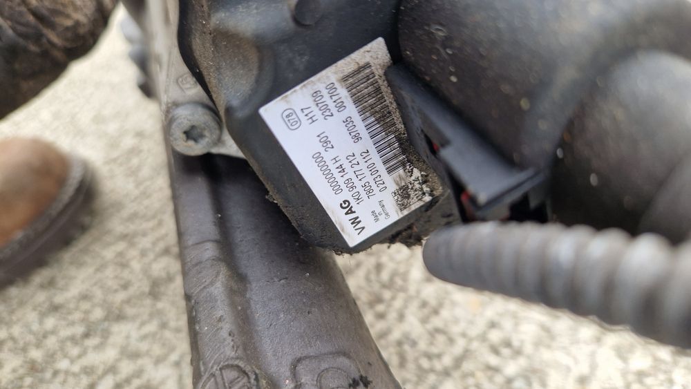 Caseta directie Vw Golf 6 1.4tsi, park assist, 1k0909144H /1K1423051EA