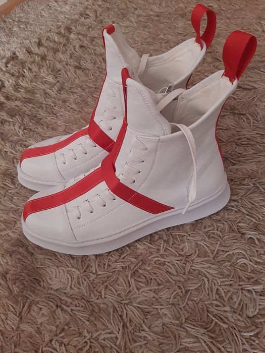 Продам кеды мужские, кожа