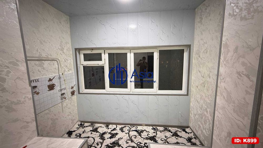 Srochna Sotiladi 5-mikr Jomiy 1x xona yevro kvartira K899