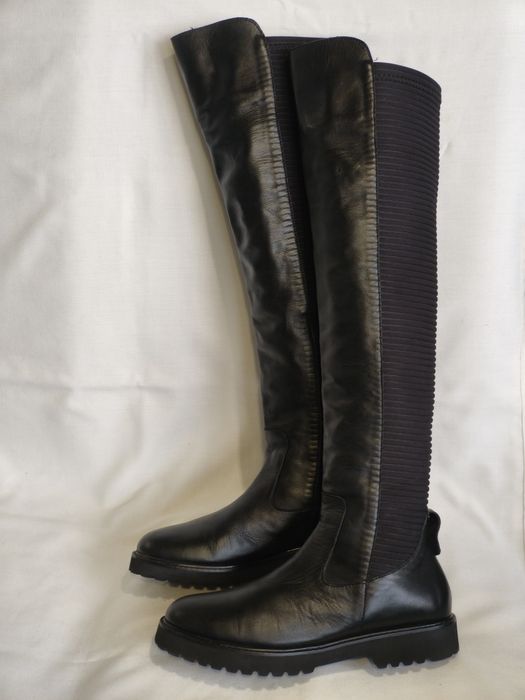 Ботуши естествена кожа, номер 40