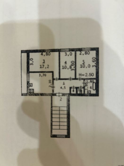 3-Х комнатная квартира