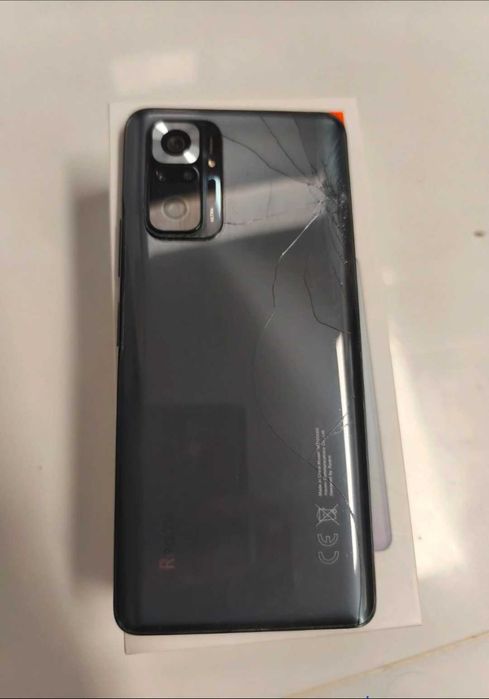 Xiaomi Redmi Note 10 Pro (6GB RAM / 128GB) – Ecran Impecabil / Spate Fisurat