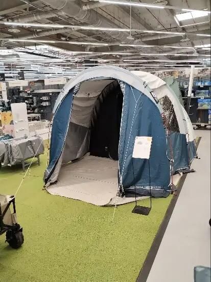 Cort de camping 4 persoane, Fresh & - produs resigilat Decathlon