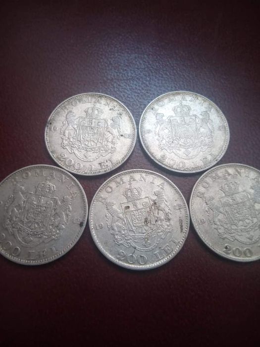 Monede argint 200 lei 1942, Regele Mihai