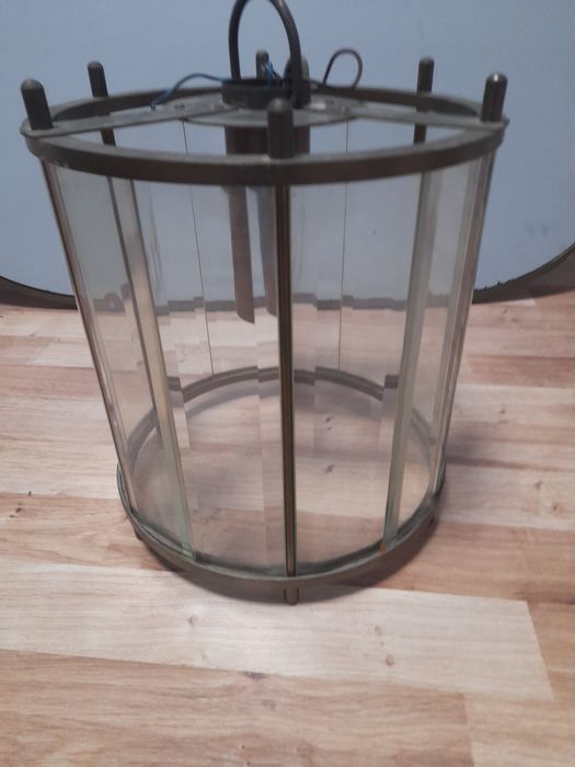 Старо ретро огледало и абажур