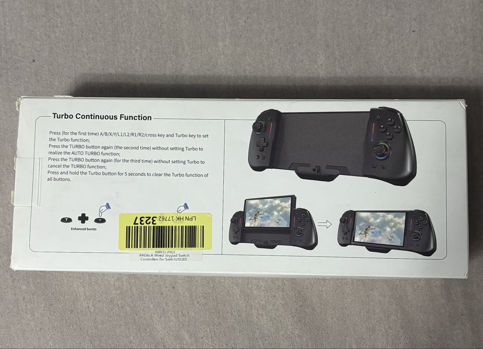 Nintendo Switch RREAKA Wired Controller – RGB