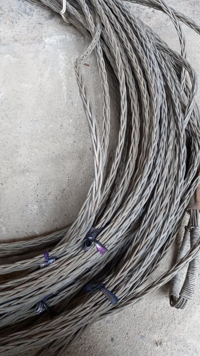 Стальной трос tross 101 метр бор метри 13000дан келишамиз  диометр 10