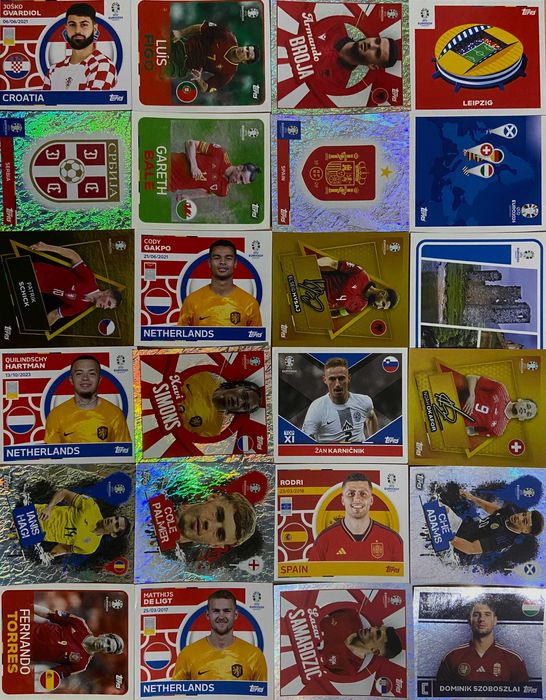 Стикери Евро 2024 - Topps UEFA EURO 24