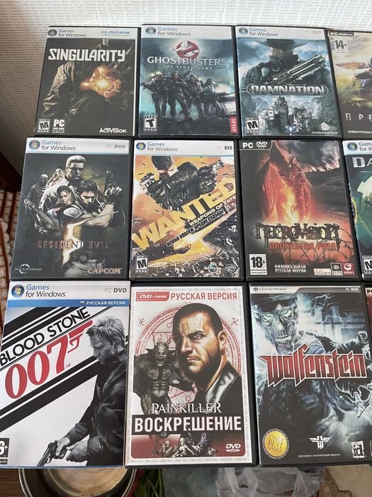 Игры на дисках для ПК