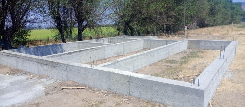 Заливаем Фундамент