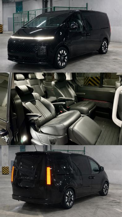 Hyundai Staria LUXE — минивэн с личным водителем