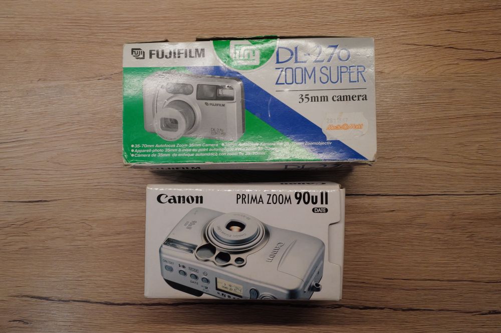 Lot Aparat foto NOU Canon Prima 90u || Date si film Kodac POP