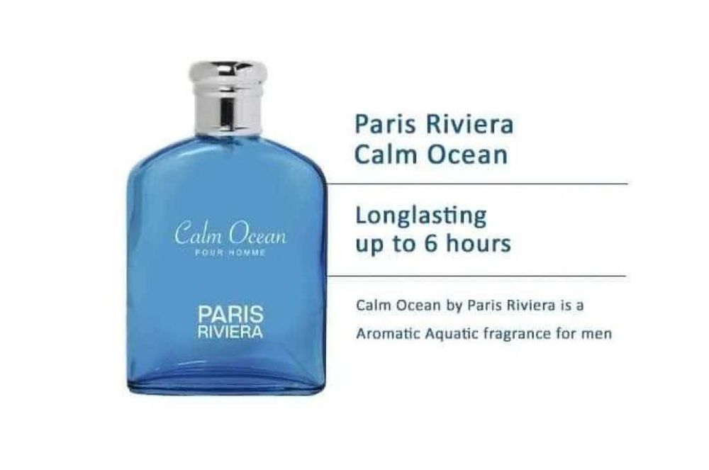 Парфюм Calm Ocean Pour Homme Eau De Toilette 100ml by Paris Riviera
